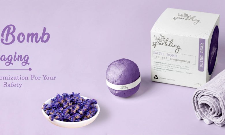 bath bombs packaging