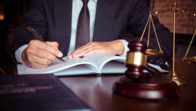 consumer law advocate preparing for his case
