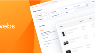 woocommerce product tables
