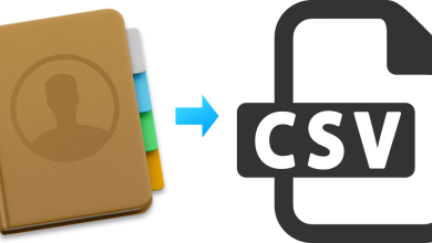 How to Export Contacts to A CSV File