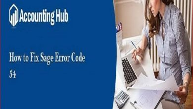 Resolve Sage 50 Error 54