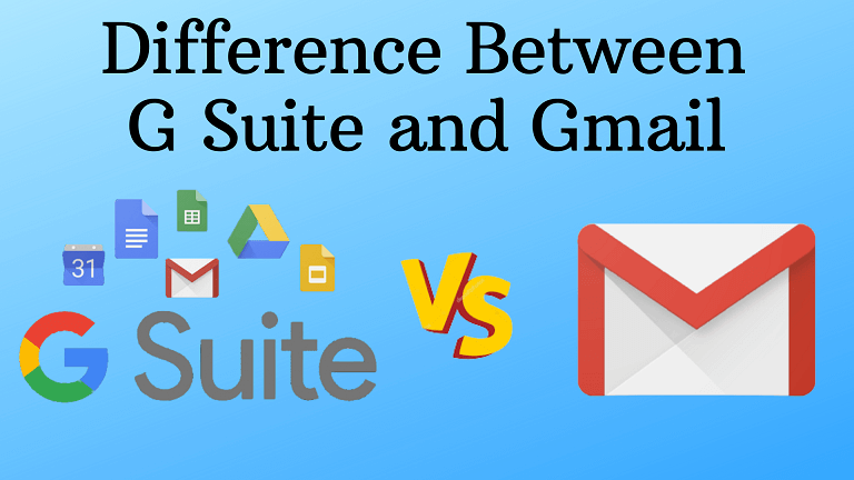 difference between g suite and gmail