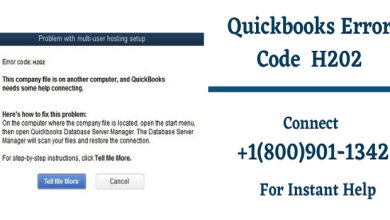 QuickBooks Error H202