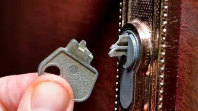 key breaks in the lock