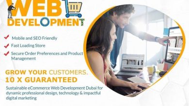 eCommerce web design Dubai
