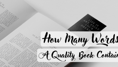 how many words in a book