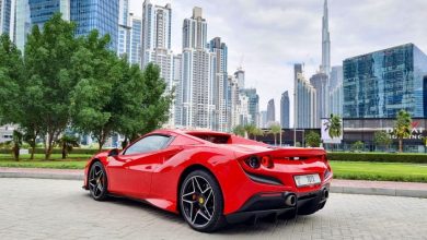 Renting Ferrari in Dubai