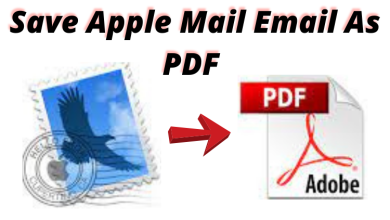 save apple mail email as pdf
