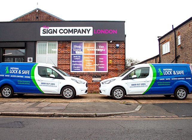 van signage London