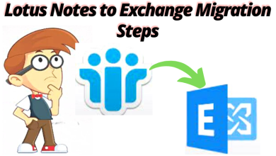 lotus notes exchange migration steps