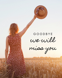 Virtual Farewell Cards