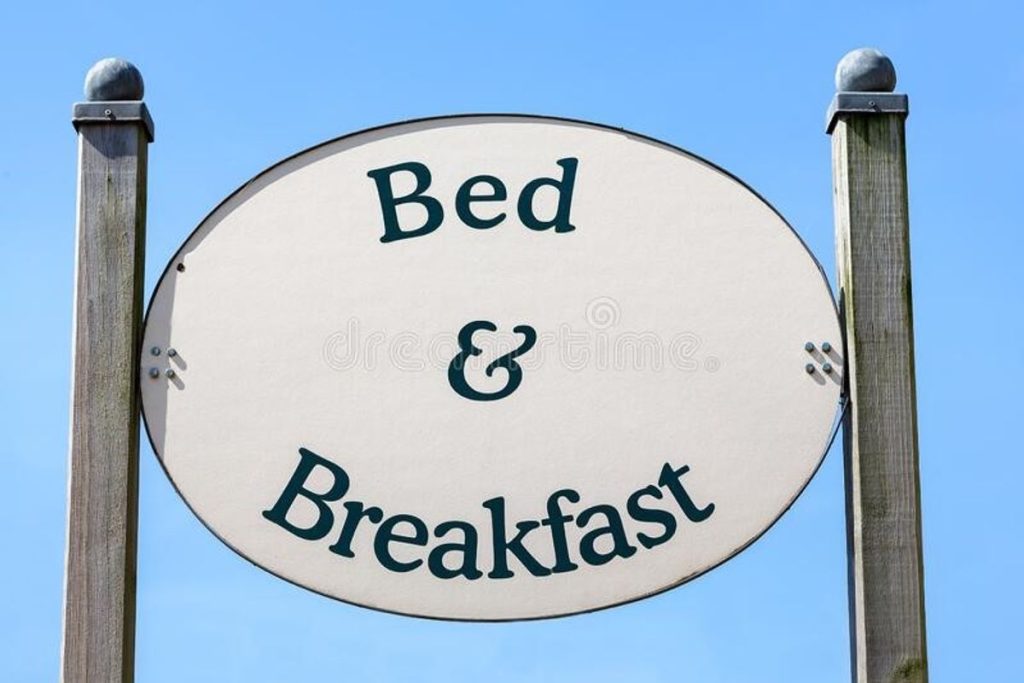 Reasons for the popularity of bed and breakfast!