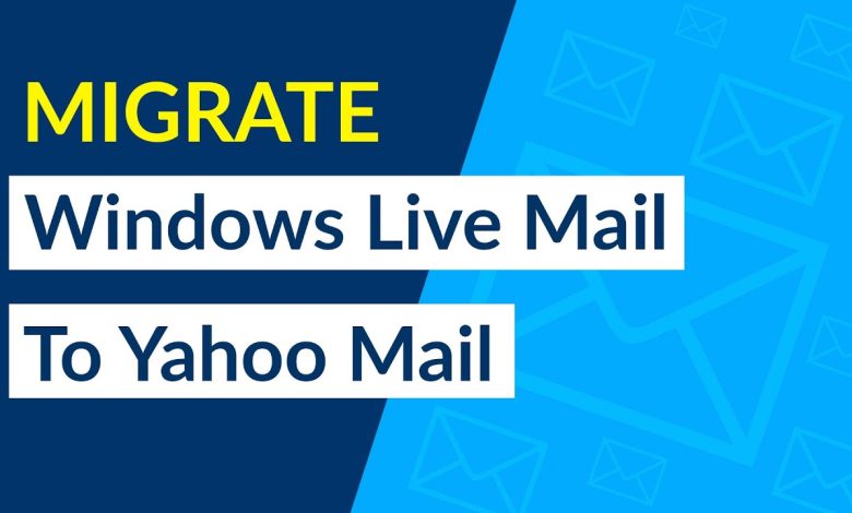 import windows live mail to yahoo