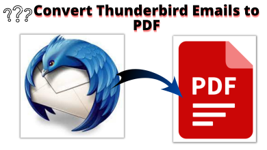 convert thunderbird emails to pdf