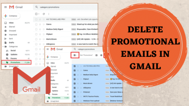 delete selected emails in Gmail